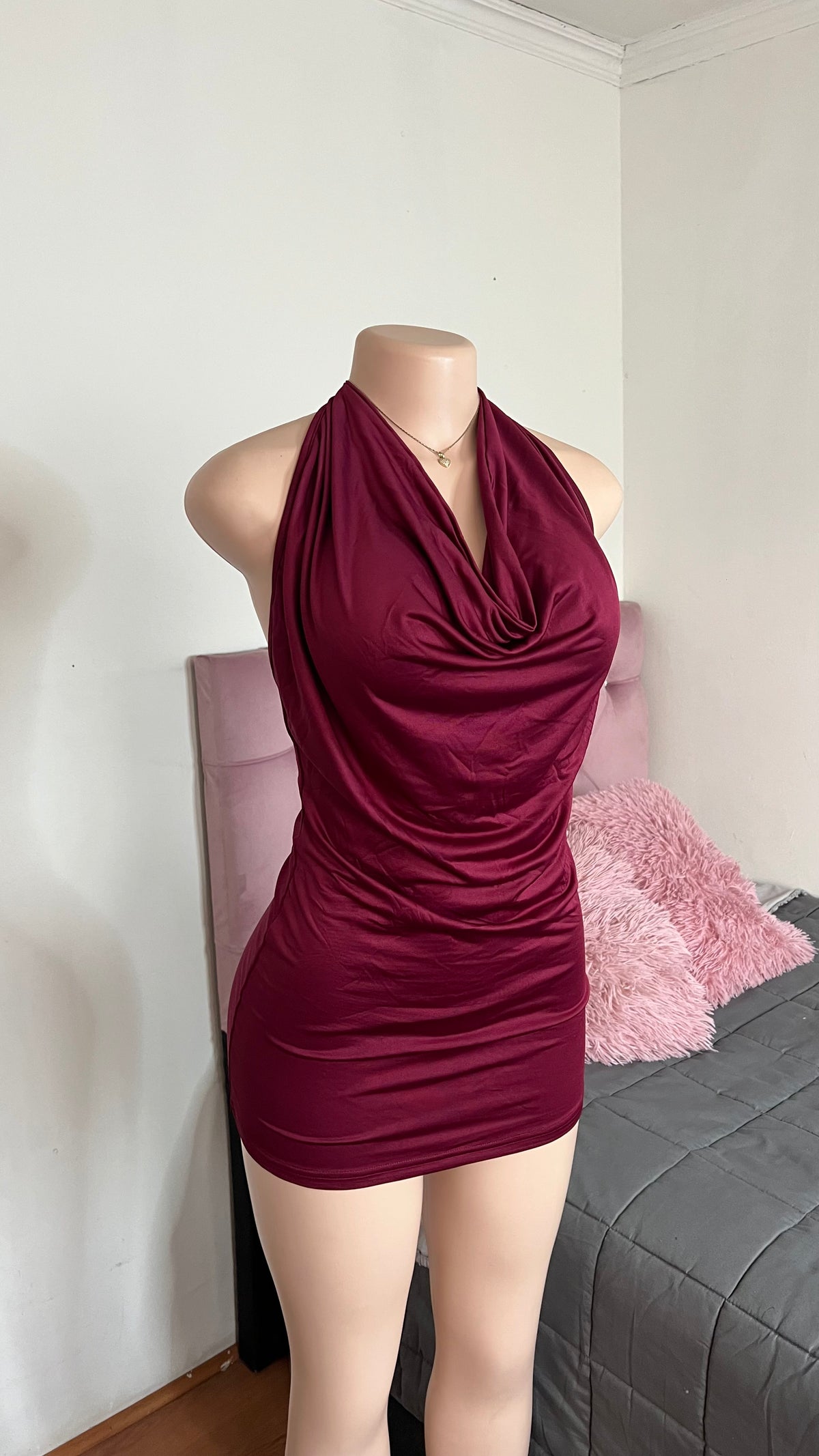 Vestido drapeado