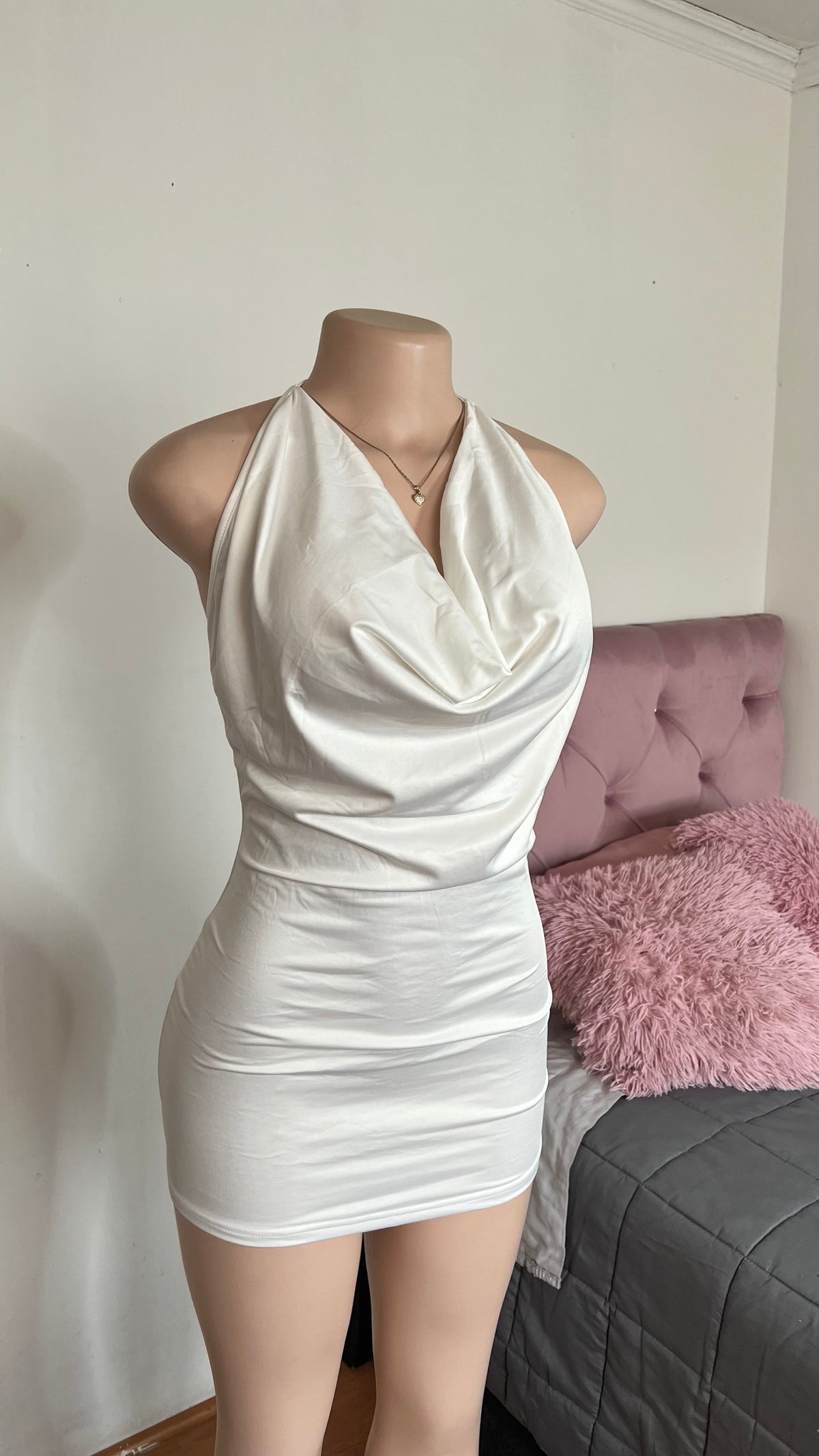 Vestido drapeado