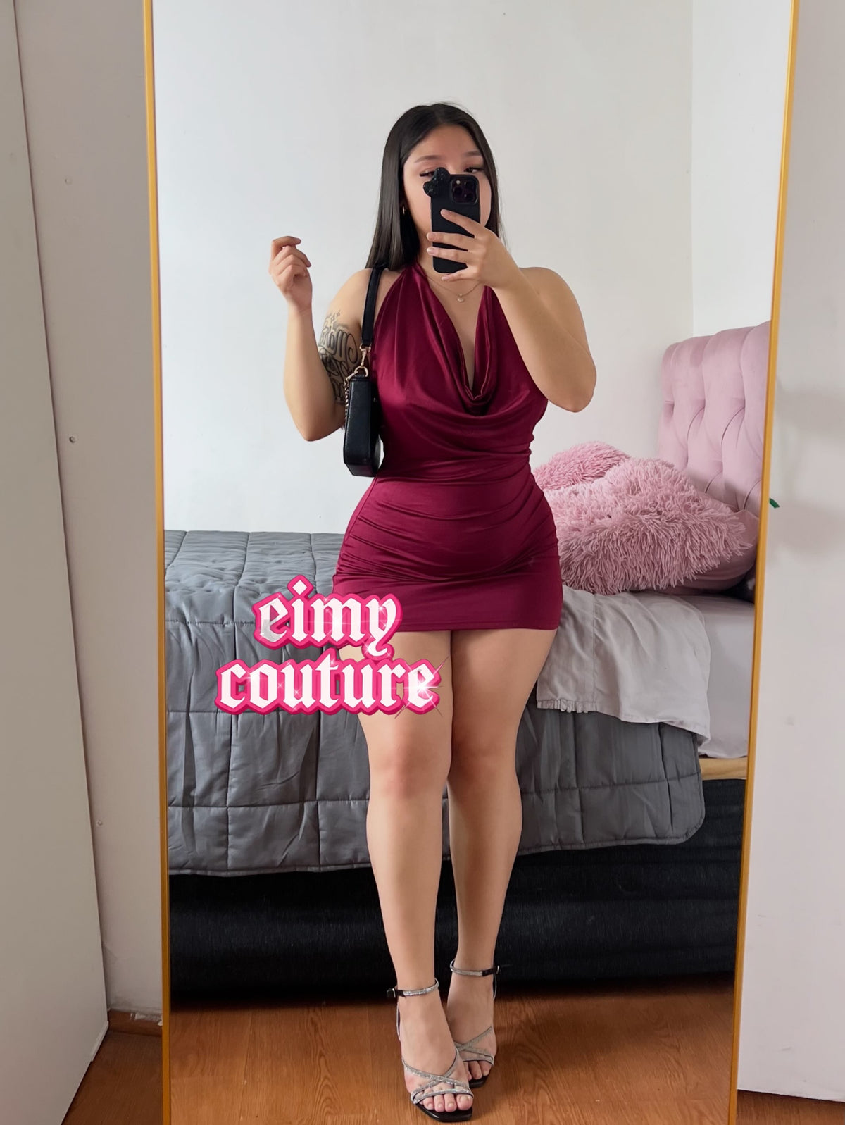Vestido drapeado