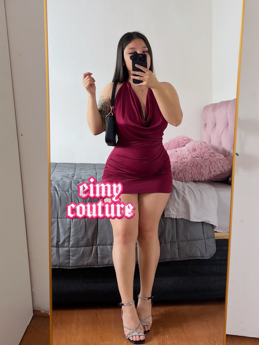 Vestido drapeado