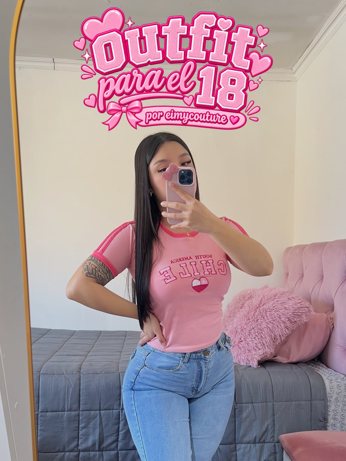 Polera Chile pink
