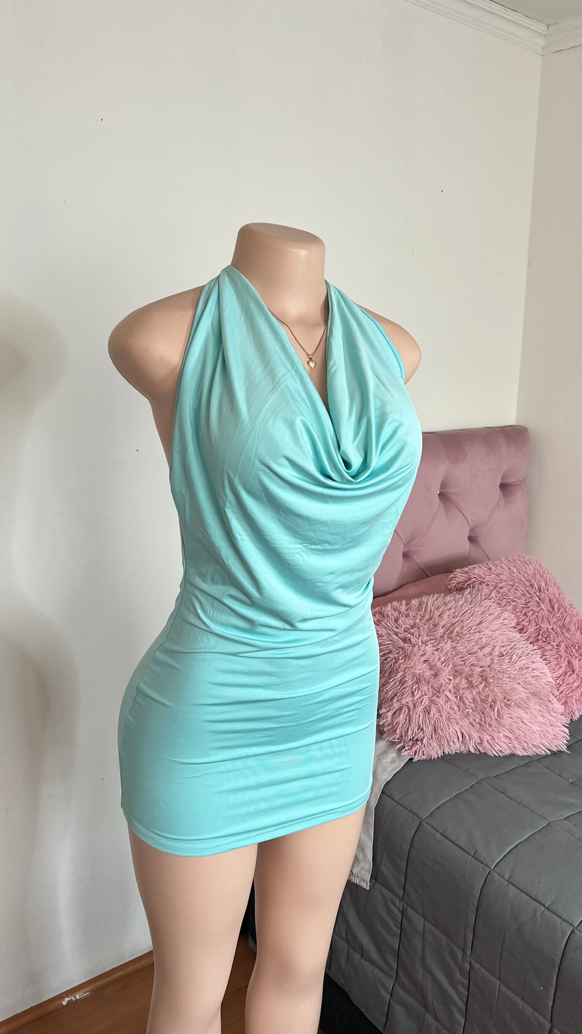 Vestido drapeado