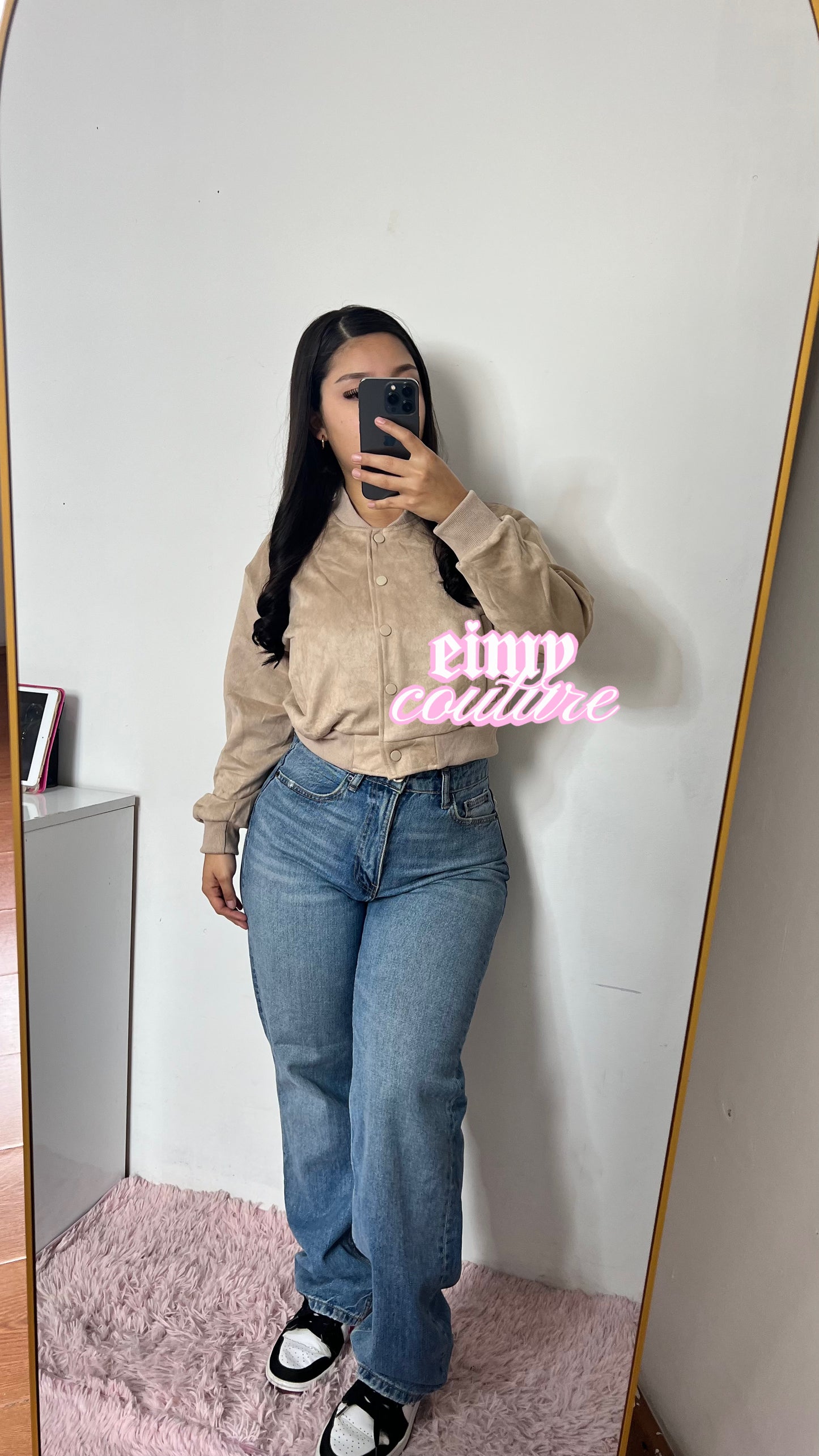 Bomber suede