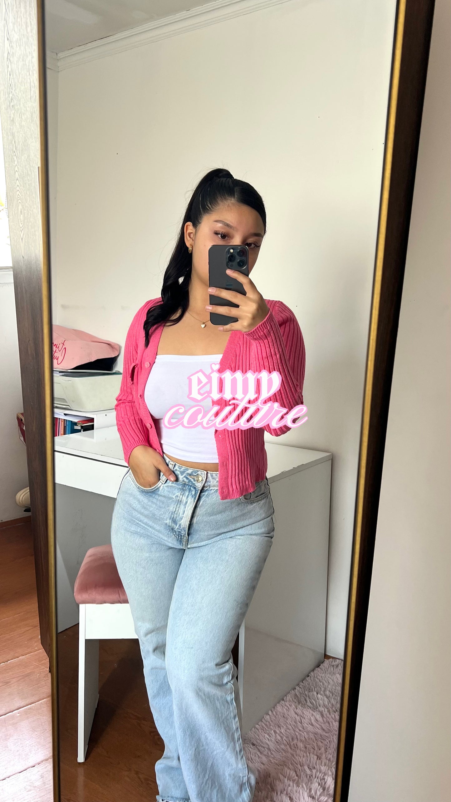 Chalequito rosa