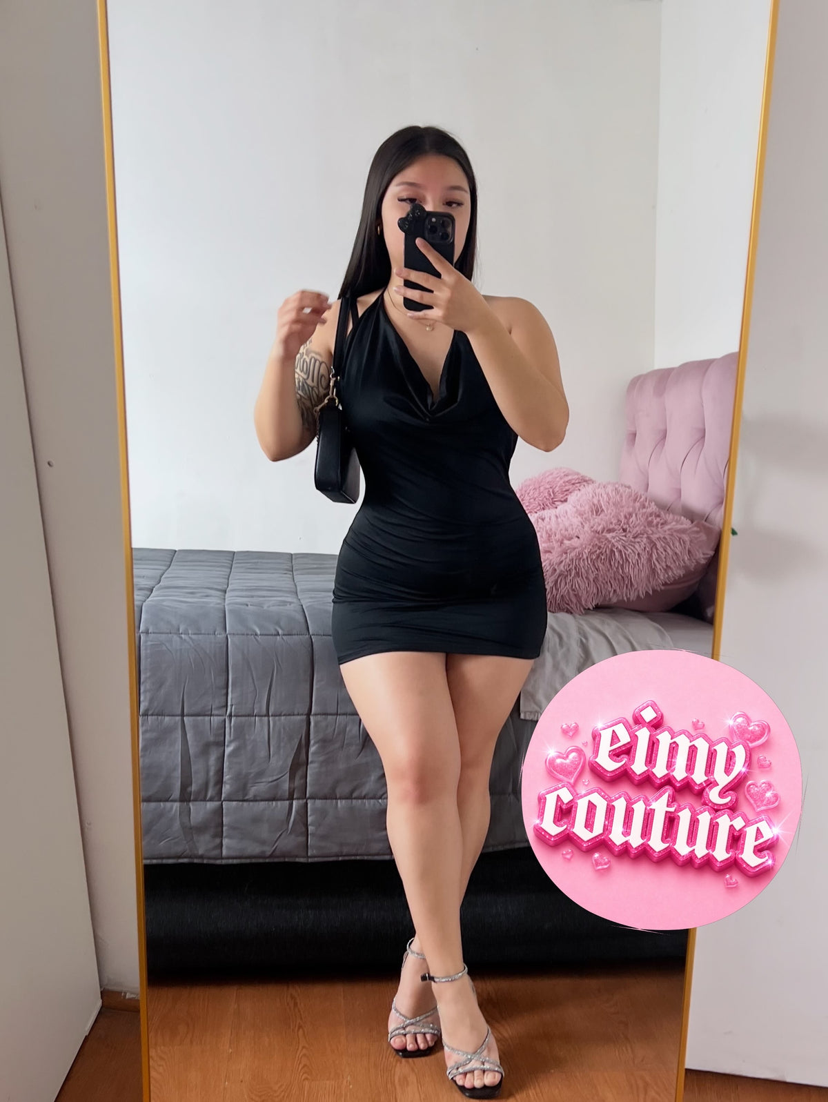 Vestido drapeado