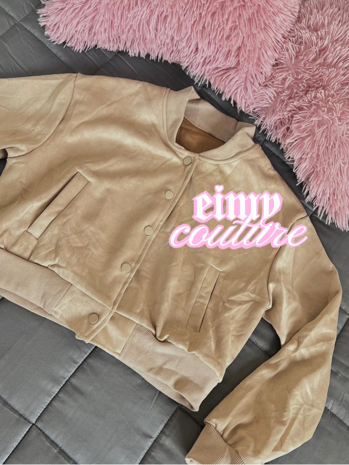 Bomber suede